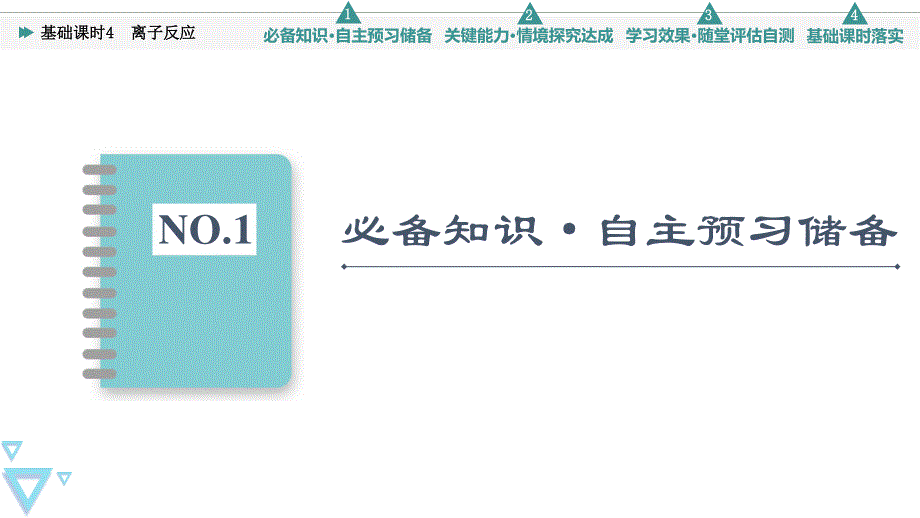 2021-2022学年新教材人教版化学必修第一册课件：第1章 第2节　基础课时4 离子反应 .ppt_第3页