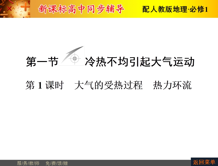 2015-2016学年人教版高一地理必修1课件：第2章 第1节 第1课时 冷热不均引起大气运动 .ppt_第2页