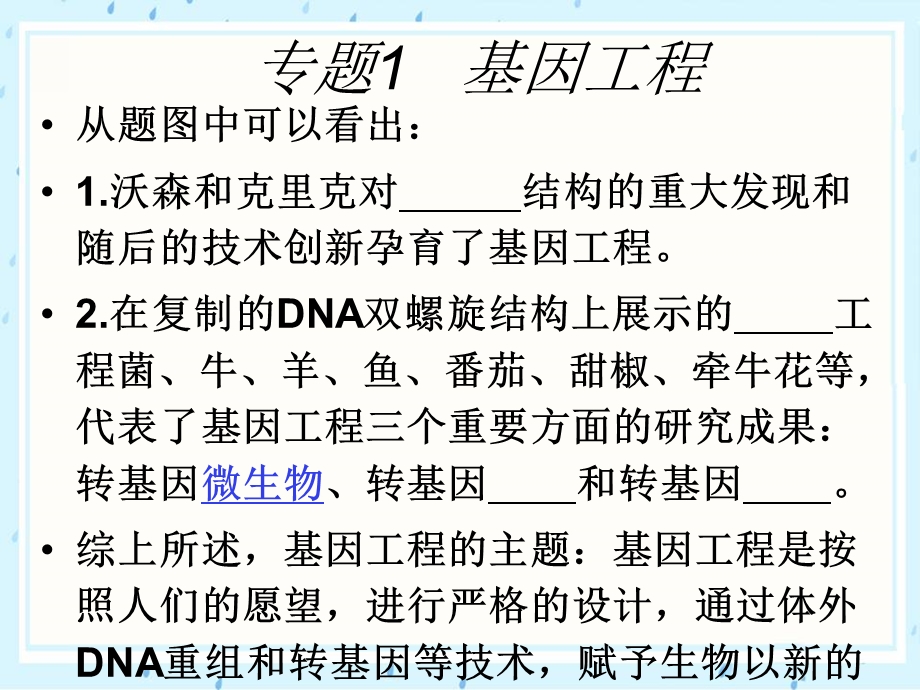 1.1《DNA重组技术的基本工具》课件1（新人教版选修3生物）.ppt_第2页