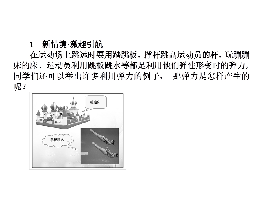 2015-2016学年人教版高一物理必修1课件 第三章 相互作用 2 弹力.ppt_第2页