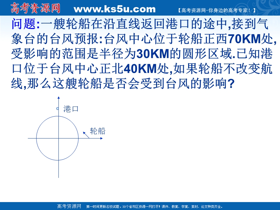 2012届高一数学：2.2.3直线与圆圆与圆的位置关系 课件 （北师大必修2）.ppt_第3页