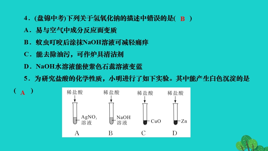 2022九年级化学下册 周周清3作业课件（新版）新人教版.ppt_第3页