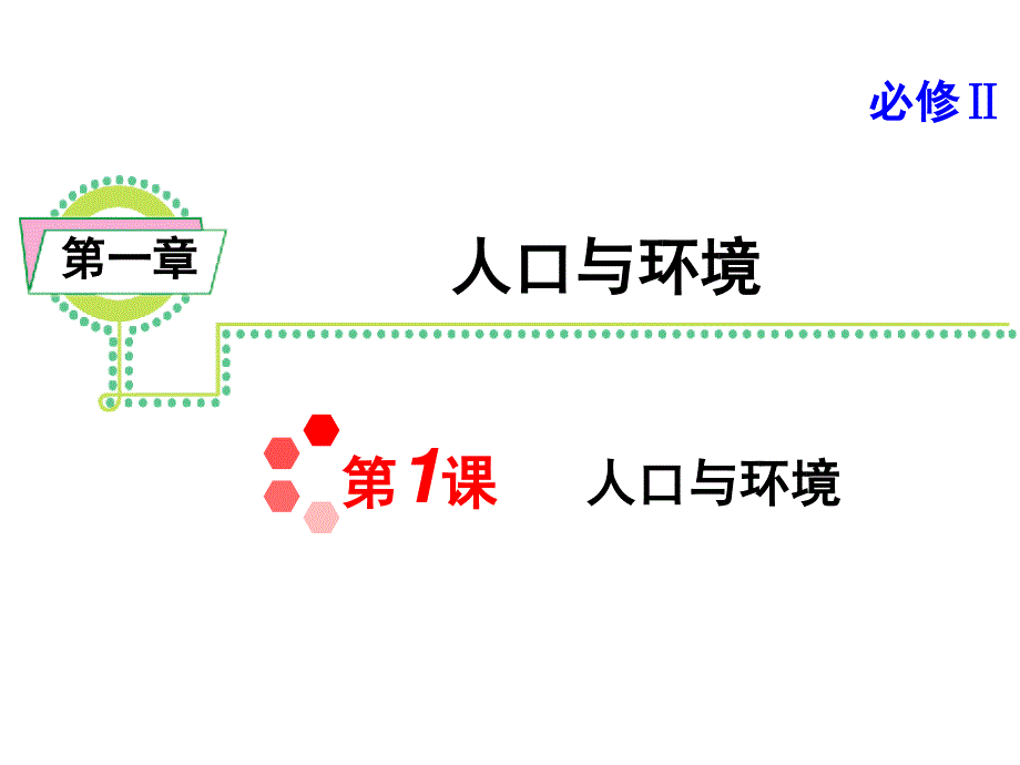 2013届新课标高考地理一轮复习课件：第1章《人口与环境》课件（人教版必修2）.ppt_第1页