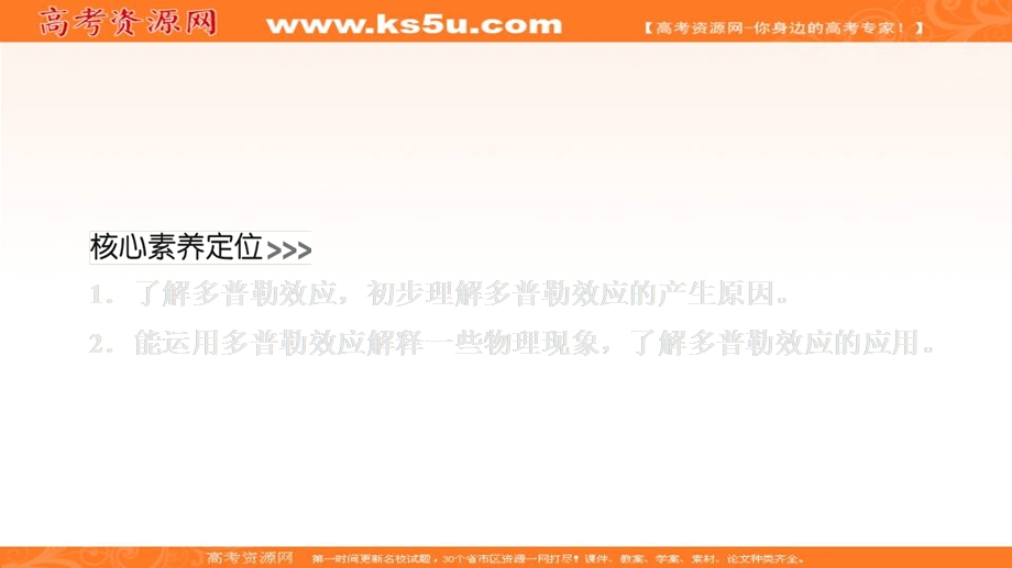 2019-2020学年人教版物理选修3-4培优教程课件：第十二章 机械波 第5节 .ppt_第2页