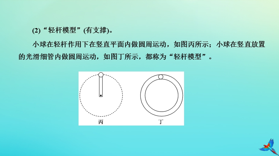 2023新教材高中物理 第二章 圆周运动 习题课一 圆周运动的两种模型和临界问题课件 粤教版必修第二册.pptx_第2页