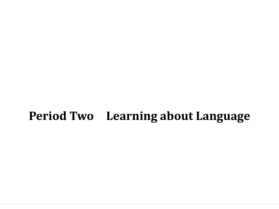 -学业水平考试2016-2017高中英语必修一（浙江专用人教版）课件 UNIT 3 PERIOD TWO .ppt_第1页