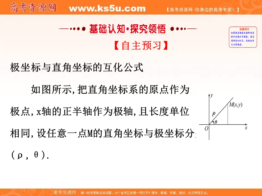 2017人教版高中数学选修4-4课件：1-2极坐标系 第二课时-2 .ppt_第2页