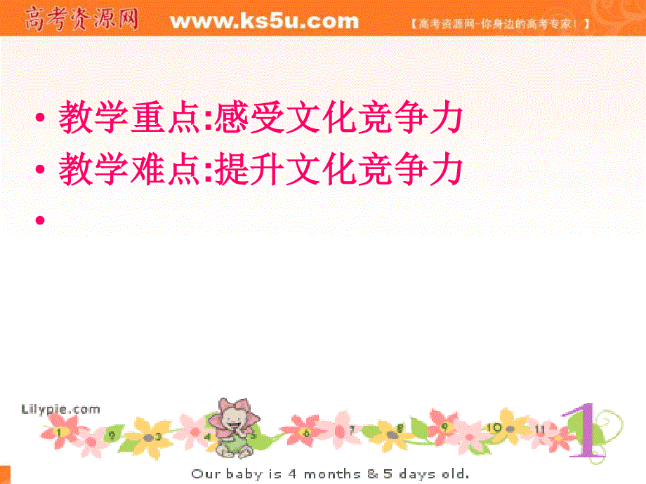 2014学年高二政治课件：1.2.3聚焦文化竞争力1（新人教版必修3）.ppt_第2页