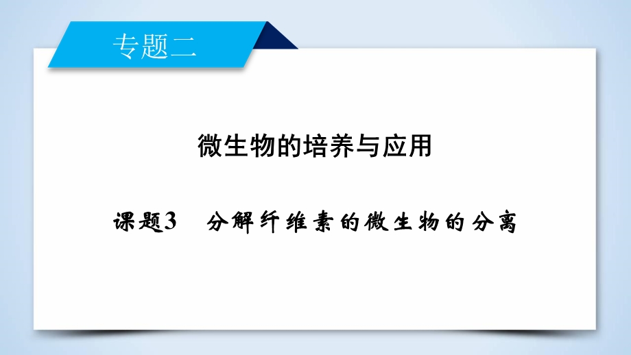 2019-2020学人教版生物选修一导学同步课件：专题2 课题3　分解纤维素的微生物的分离 .ppt_第2页