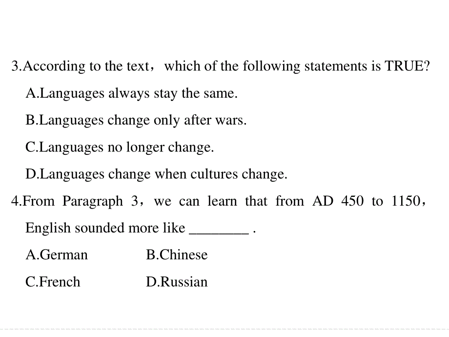 -学业水平考试2016-2017高中英语必修一（浙江专用人教版）课件 UNIT 2 PERIOD ONE .ppt_第3页