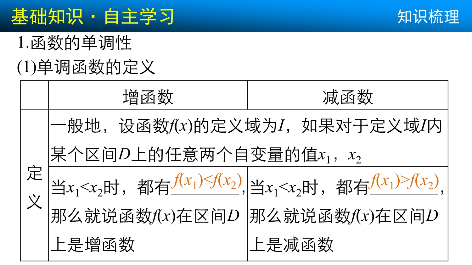 2016届高考数学大一轮总复习课件（人教A版理科） 第二章 函数与基本初等函数I 2.pptx_第3页