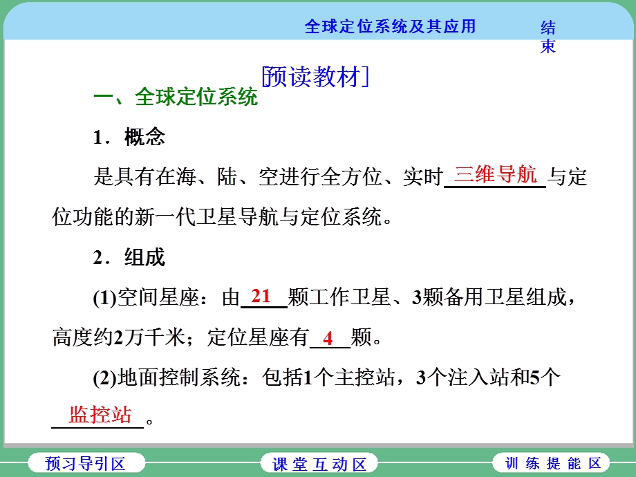 2019新方案湘教版高中地理必修三配套课件：第三章 第三节 全球定位系统及其应用 .ppt_第3页