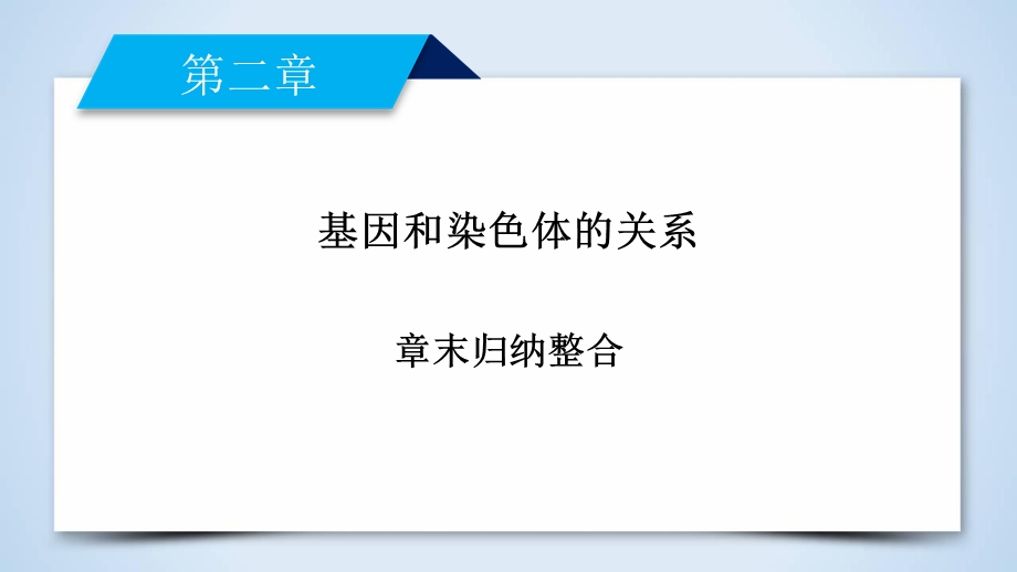 2019-2020学人教版生物必修二导学同步课件：章末归纳整合2 .ppt_第2页