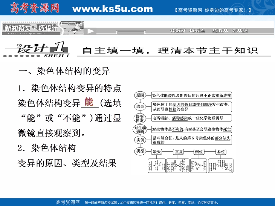 2019新创新生物苏教版必修2课件：第三章 第三节 染色体变异及其应用 .ppt_第3页