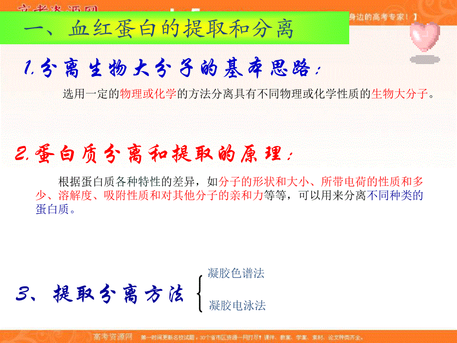 2017人教版高中生物选修一5-3《 血红蛋白的提取和分离》课件7 （共36张PPT） .ppt_第3页