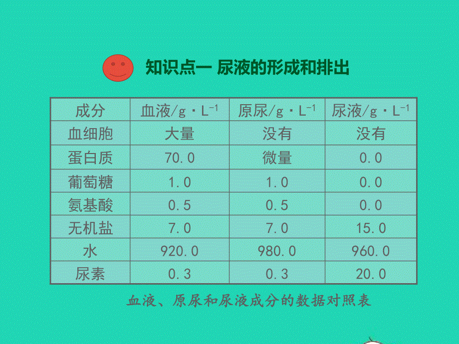 七年级生物下册 第4单元 生物圈中的人 第十一章 人体内的废物排入环境 第二节 人体废物的排出教学课件 （新版）苏教版.pptx_第2页