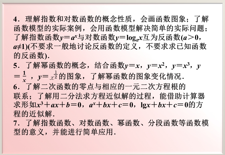 2012优化方案高考总复习数学理科 苏教版 （江苏专用）（课件）：第2章2012高考导航.ppt_第2页