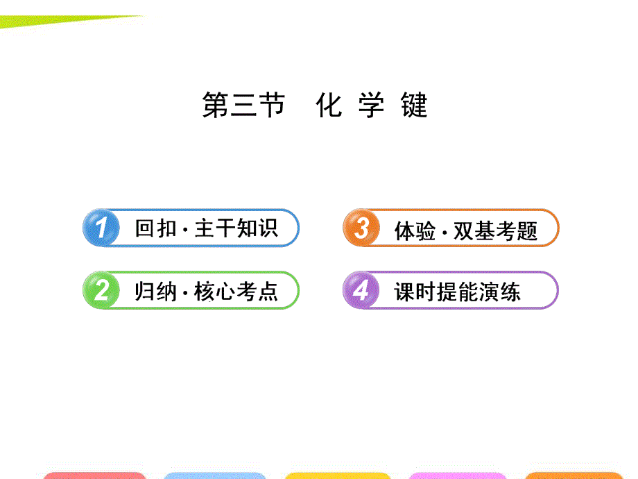 2014年化学高考总复习（回扣 归纳 体验）课件：第五章 物质结构 元素周期律5.ppt_第1页