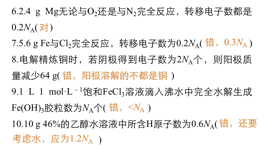 2016版高考化学（江苏专用）大二轮总复习与增分策略配套课件：审题 •解题 •回扣 第一篇 第一篇 三.pptx_第3页