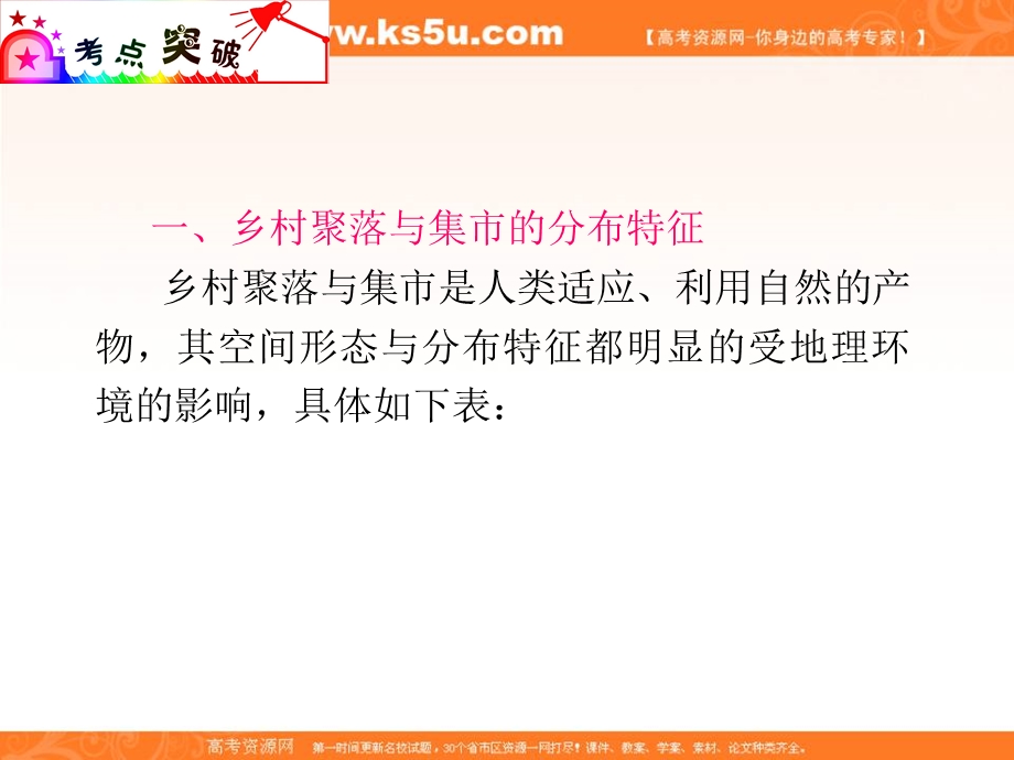 012届高三地理复习课件（广东用）模块5__第17单元__第66课__城乡发展与城市化.ppt_第3页