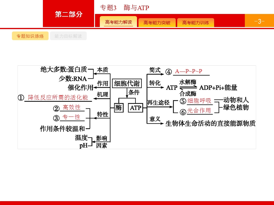 2016届高考生物二轮复习专题课件：3 酶与ATP .pptx_第3页