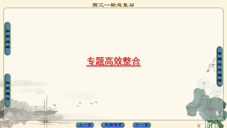 2018人民版历史高考一轮复习课件 专题15 专题高效整合 .ppt_第1页