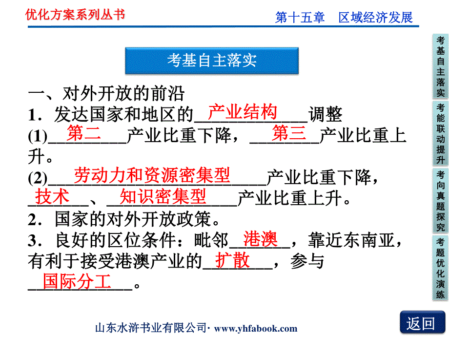 2012优化方案高考地理总复习（人教版）课件：第十五章第34讲 区域工业化与城市化——以我国珠江三角洲地区为例（共42张PPT）.ppt_第3页