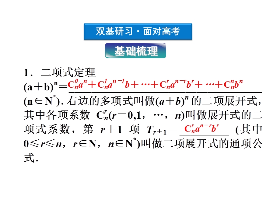 2012优化方案高考总复习数学理科 苏教版 （江苏专用）（课件）：第10章第五节.ppt_第3页