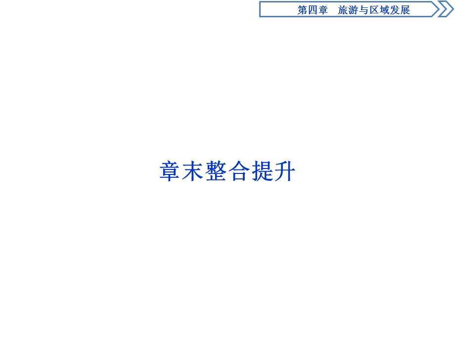 2019-2020学年中图版地理选修三新素养同步课件：第四章 章末整合提升 .ppt_第1页