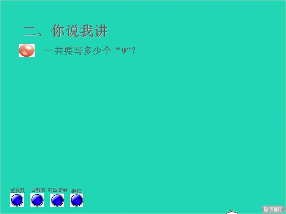 2022一年级数学下册 第3单元 丰收了——100以内数的认识 智慧广场（一）授课课件 青岛版六三制.ppt_第3页