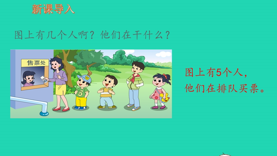 2022一年级数学上册 第5单元 认识10以内的数第2课时 认识几和第几教学课件 苏教版.pptx_第2页