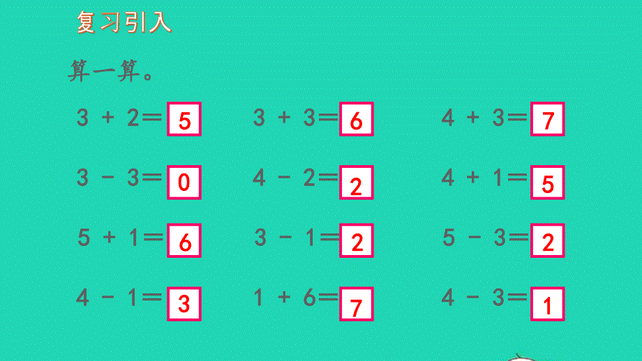 2022一年级数学上册 第8单元 10以内的加法和减法第5课时 6、7的减法教学课件 苏教版.pptx_第2页