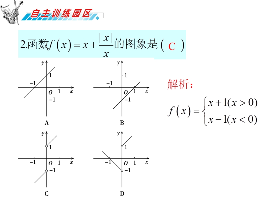 012届高三数学复习课件（广东理）第3章第5节__函数的图象.ppt_第3页