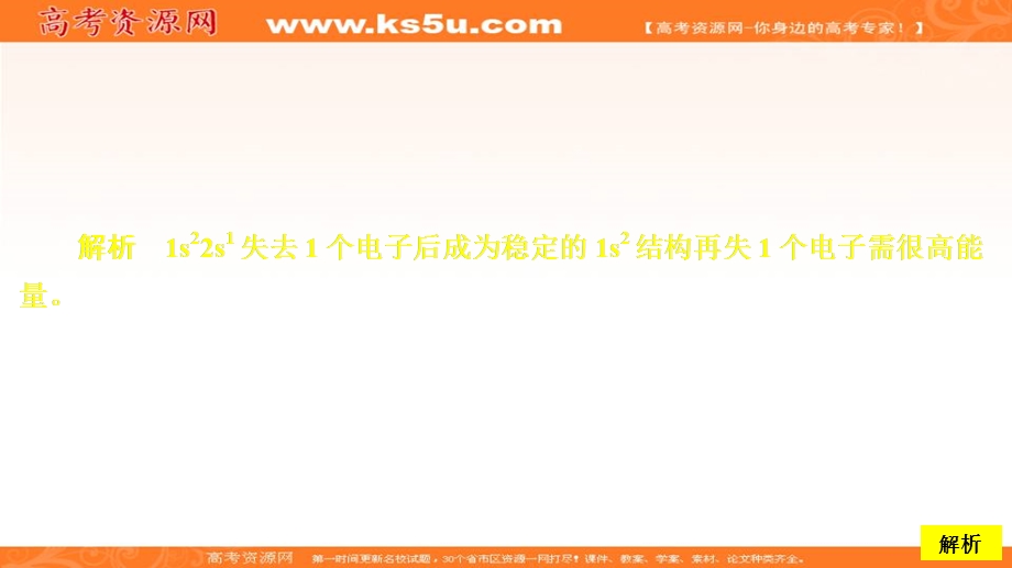 2020化学同步导学人教选修三课件：第一章 原子结构与性质　单元过关检测 .ppt_第2页