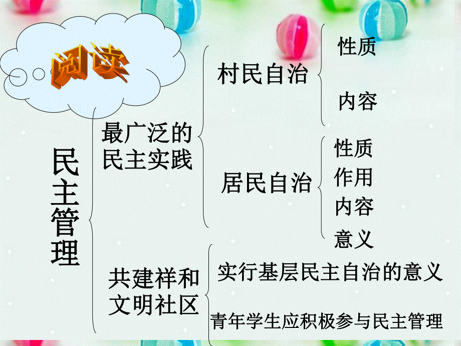 2013学年高一政治精品课件：1.2.3 民主管理 共创幸福生活3 新人教版必修2.ppt_第2页