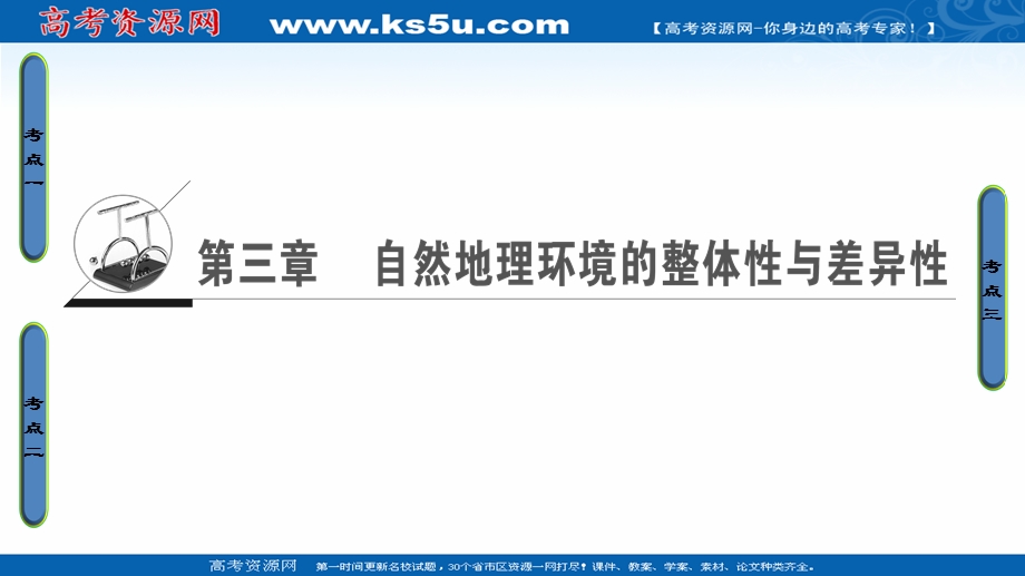 2018北师大版地理高考一轮复习课件-第3单元 17-18版 第3章 自然地理环境的整体性与差异性 .ppt_第1页