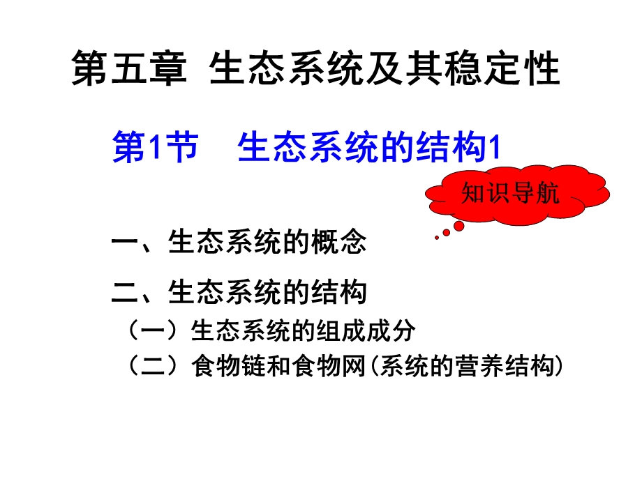 (新人教)生物必修三同步课件5.1生态系统的结构1.ppt_第1页