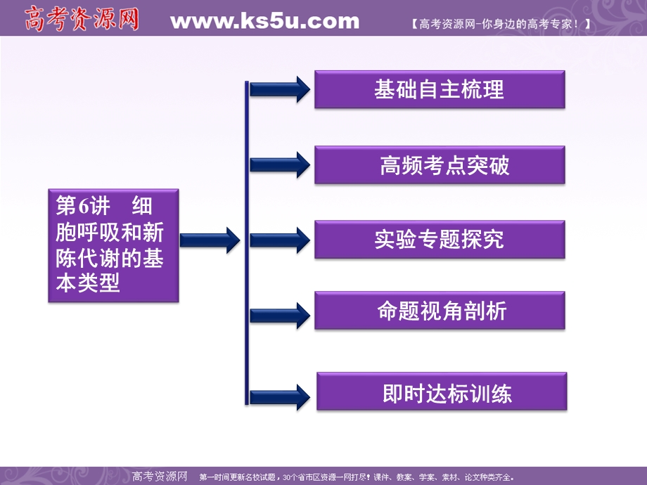 2012优化方案高考生物总复习（大纲版）课件：第3章第6讲细胞呼吸和新陈代谢的基本类型.ppt_第2页