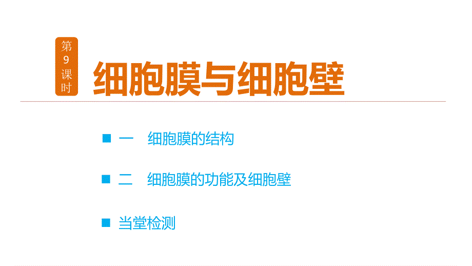 2016生物北师大版必修1课件：第3章 第9课时 细胞膜与细胞壁 .pptx_第3页