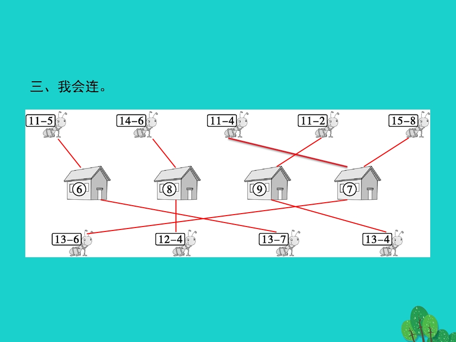 2022一年级数学下册 2 20以内的退位减法第4课时 十几减5、4、3、2课件 新人教版.pptx_第3页