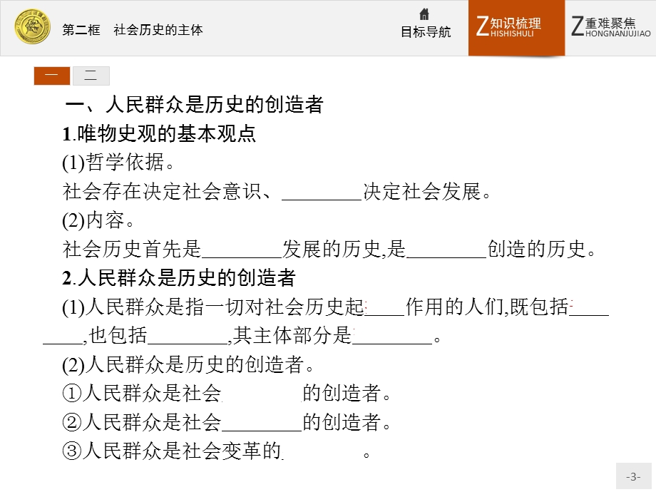 2016秋思政人教版必修4课件：11-2 社会历史的主体 .pptx_第3页