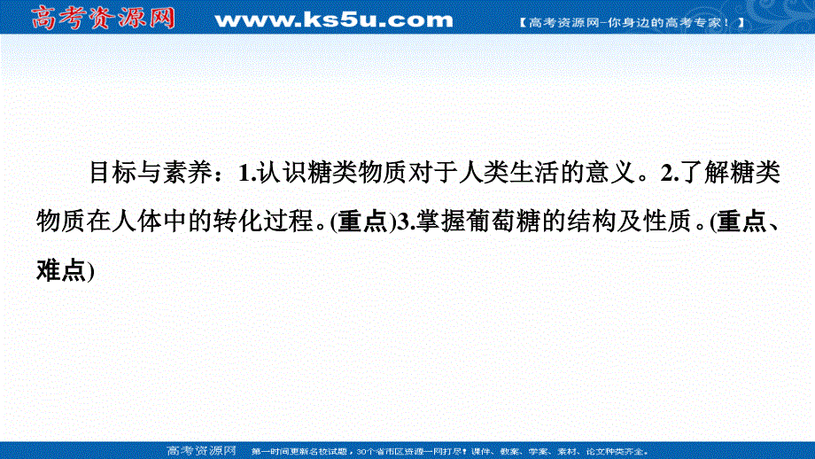 2021-2022学年人教版化学选修1课件：第1章　第1节　生命的基础能源——糖类 .ppt_第2页