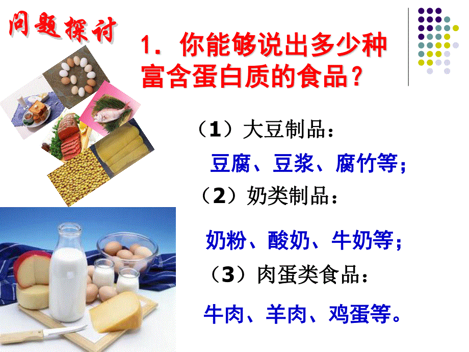 (新人教)生物必修一同步课件2.2 生命活动的主要承担者—蛋白质.ppt_第3页