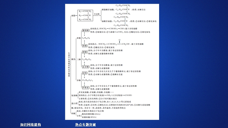 2020化学同步导学人教选修五课件：第四章 生命中的基础有机化学物质 章末整合 .ppt_第2页