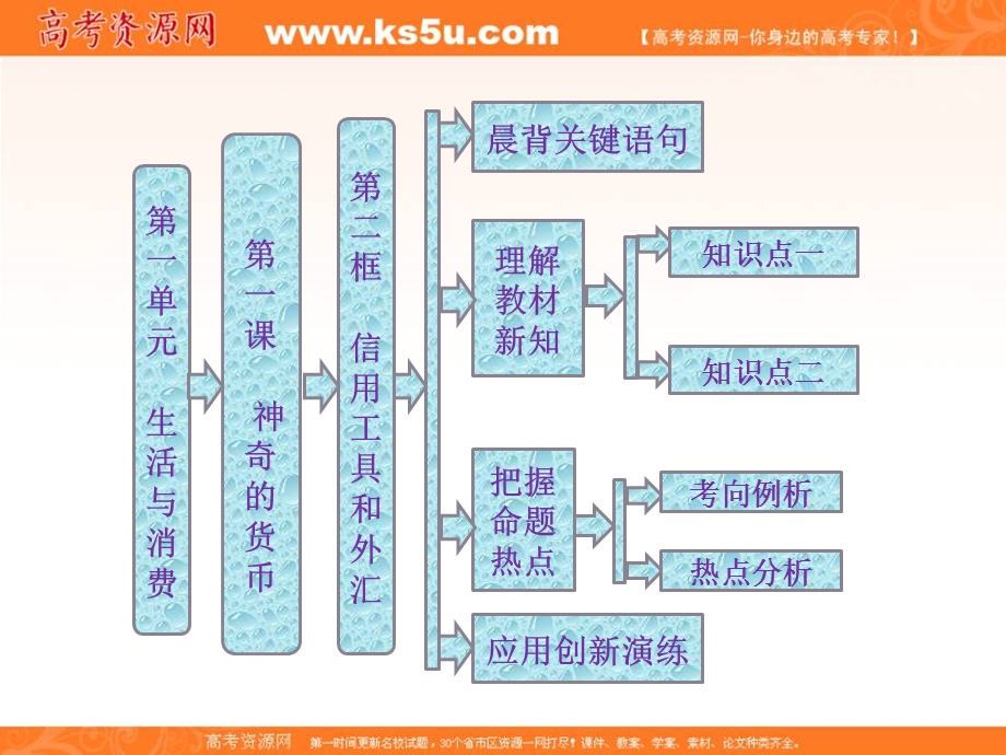 2013学年高一政治必修1课件（教师用书）：1.1.2信用工具和外汇.ppt_第1页