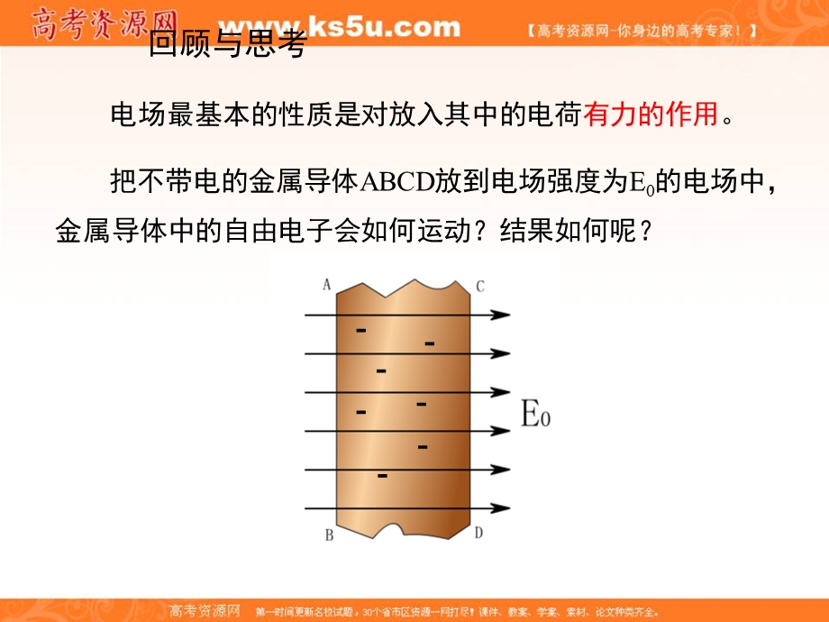 2016-2017学年人教版高中物理选修3-1课件：1-7《静电现象的应用》 （共22张PPT） .ppt_第2页