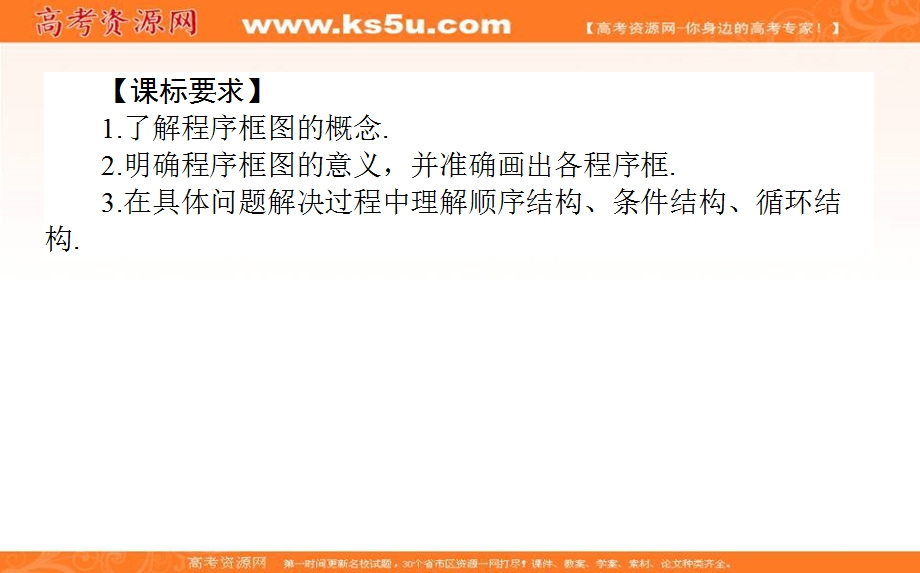 2020-2021人教A版数学必修3课件：1-1-2-1 程序框图与算法的顺序结构、条件结构 .ppt_第2页