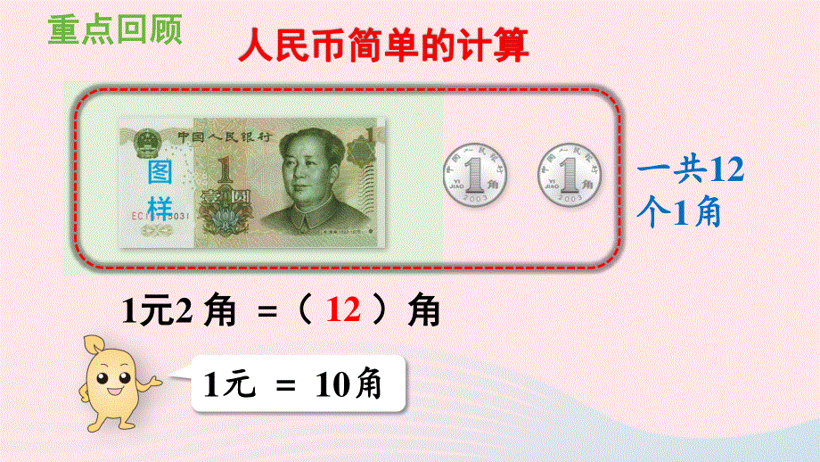 2022一年级数学下册 5 认识人民币（练习十三）课件 新人教版.pptx_第2页