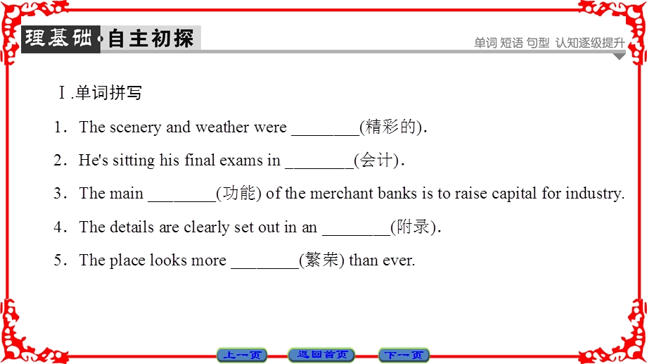 2016-2017学年人教版高中英语选修11课件 UNIT 5 LAUNCHING YOUR CAREER UNIT 5 SECTION 3　USING LANGUAGE .ppt_第2页