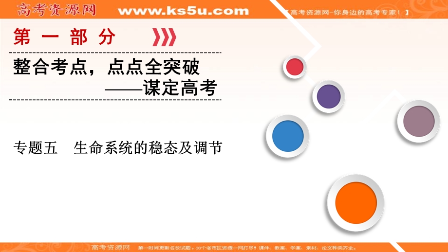 2018大二轮高考总复习生物课件：第01部分 专题05 生命系统的稳态及调节 整合考点16 “离我不行”的激素调节 .ppt_第1页